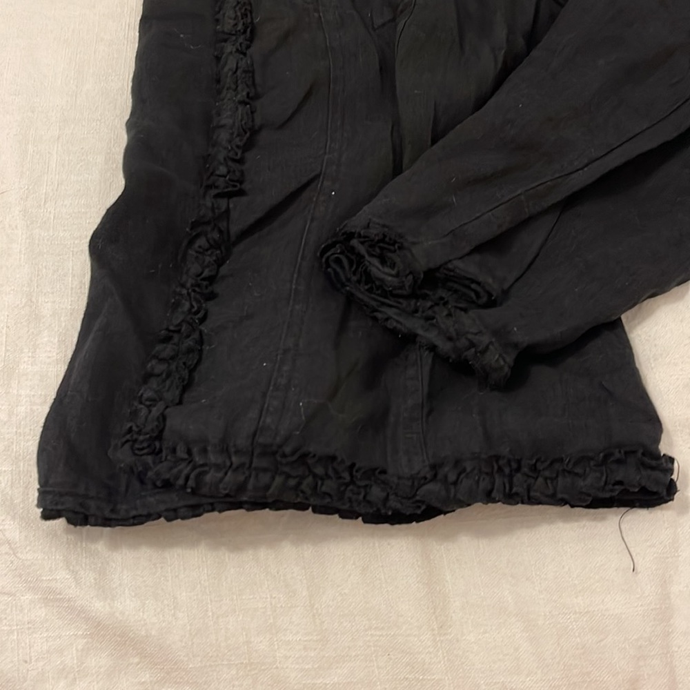 Chicos Linen Jacket - Picture 2 of 3